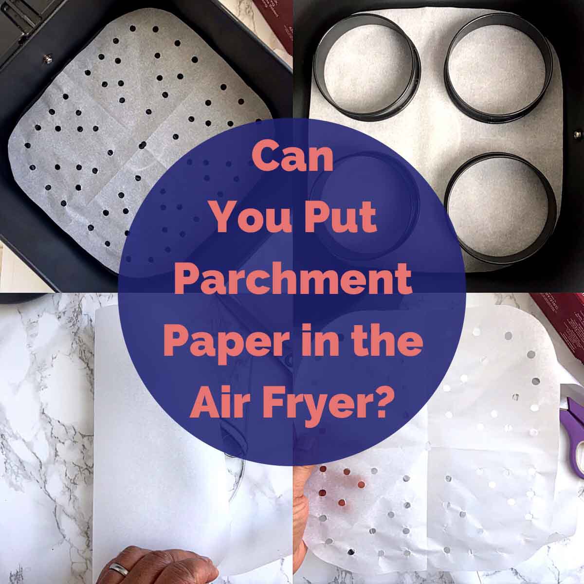 FYL ONE 200 PCS Air Fryer Parchment Paper Liners France