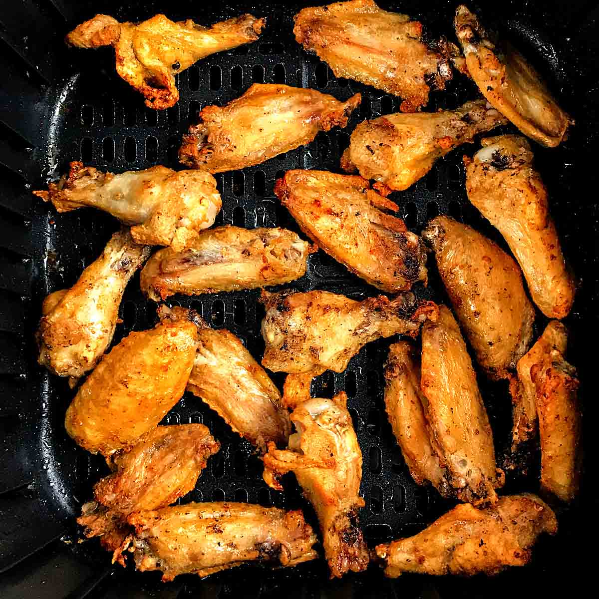 Air Fryer Frozen Chicken Wings - Savas Kitchen