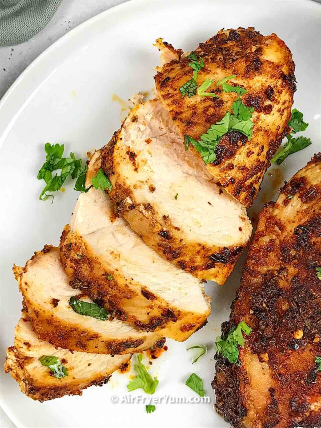 Frozen chicken breast in air fryer - Air Fryer Yum