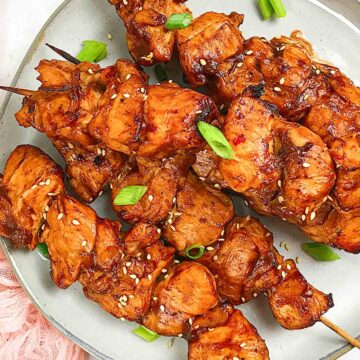 Air fryer Chinese Chicken on a stick (Chinese chicken skewers) - Air ...