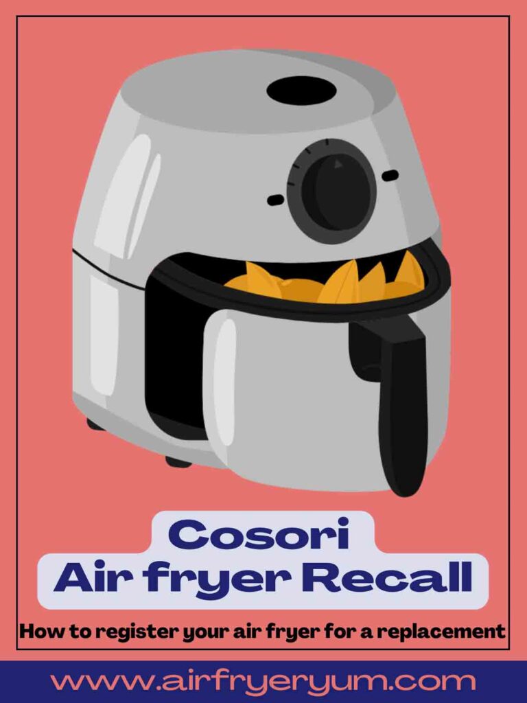 2 Million Cosori Air Fryers Recalled Due To Fire Risk