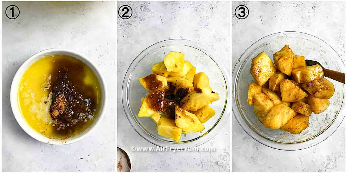 Air Fryer Pineapple (Tastes Like Grilled) This Healthy Kitchen